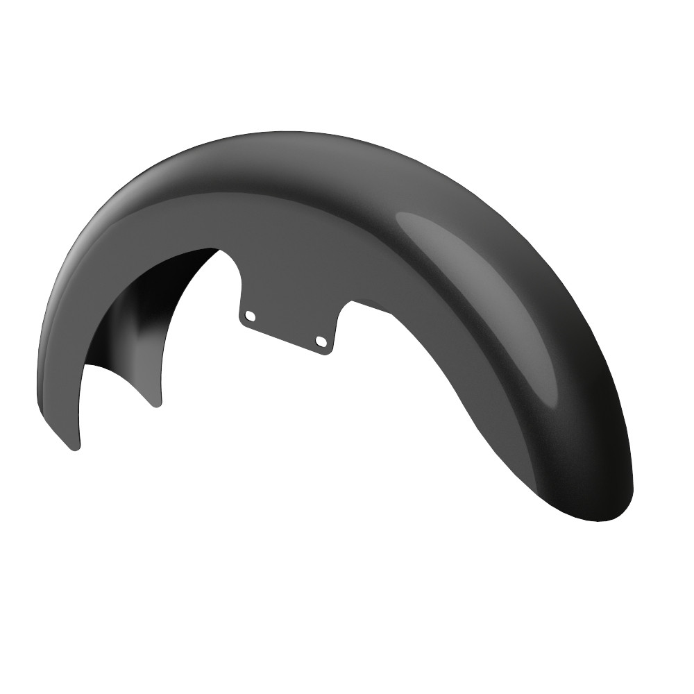 19" Reveal Wrapper Hugger Front Fender For '09-'23 Harley Touring