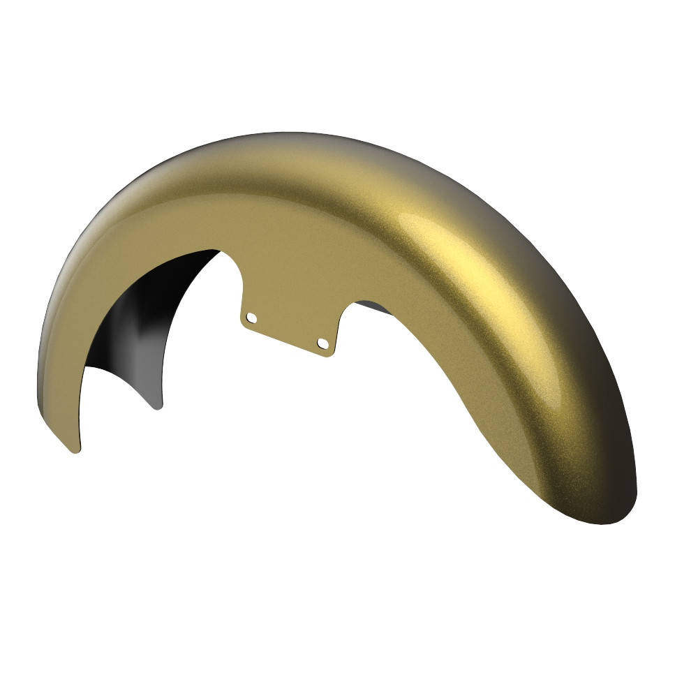 19" Reveal Wrapper Hugger Front Fender For '09-'23 Harley Touring