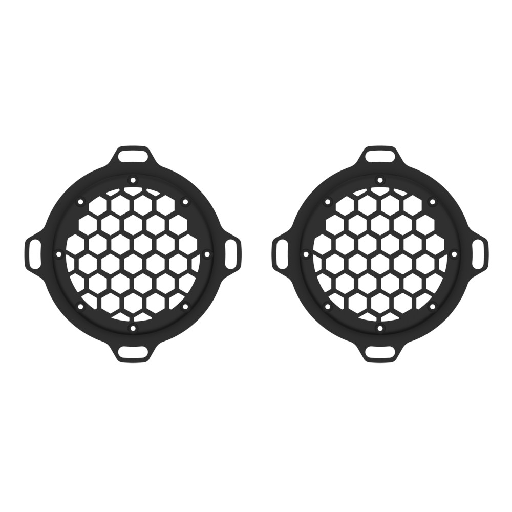 HEX Speaker Grills For 2013down Electric Glide / Street Glide Inner Fairing