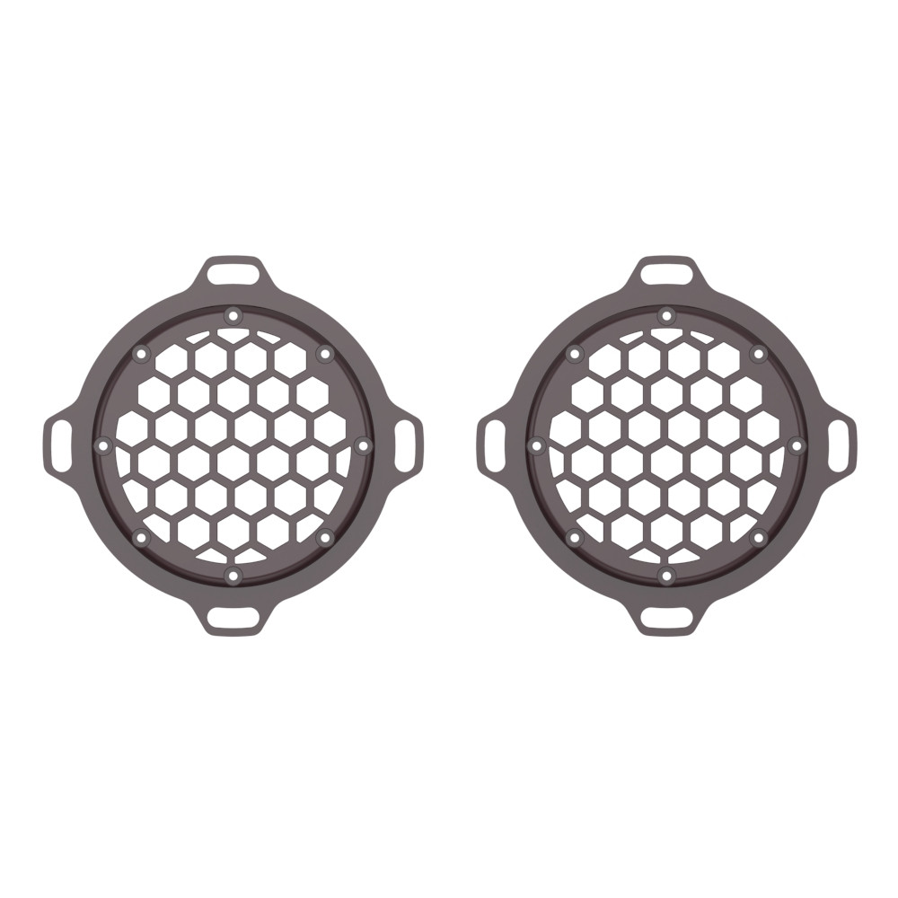 HEX Speaker Grills For 2013down Electric Glide / Street Glide Inner Fairing