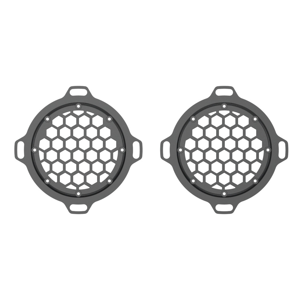 HEX Speaker Grills For 2013down Electric Glide / Street Glide Inner Fairing