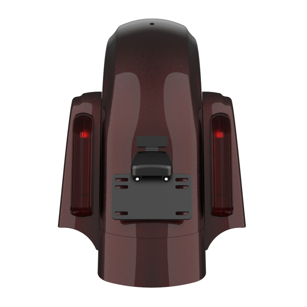 CVO Style Stretched Rear Fender For '09-'13 Harley Davidson Touring
