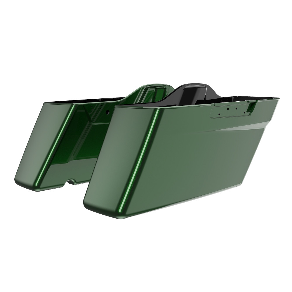 Color Matched Standard Non-Stretched Saddlebag Bottoms for 2014-2023 Harley Touring