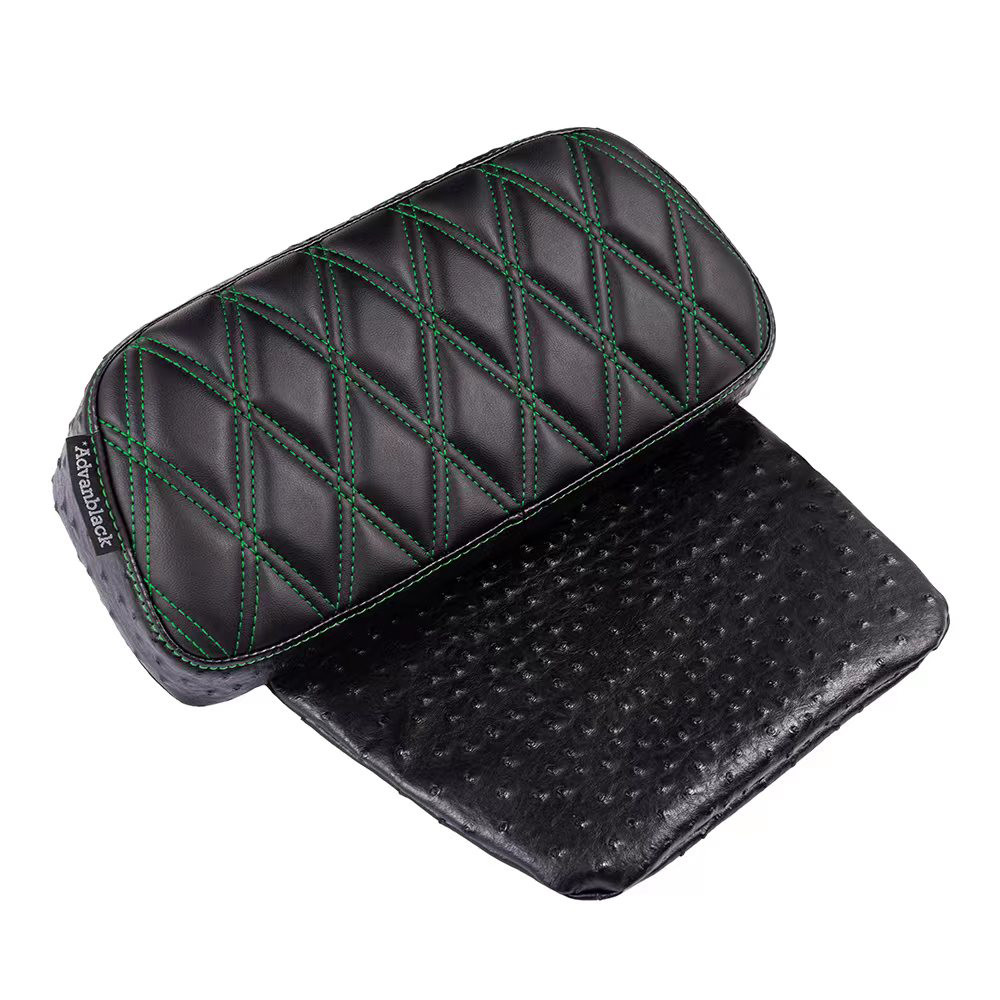 Raptor Small Backrest Pad with Custom Stitching for Harley Touring