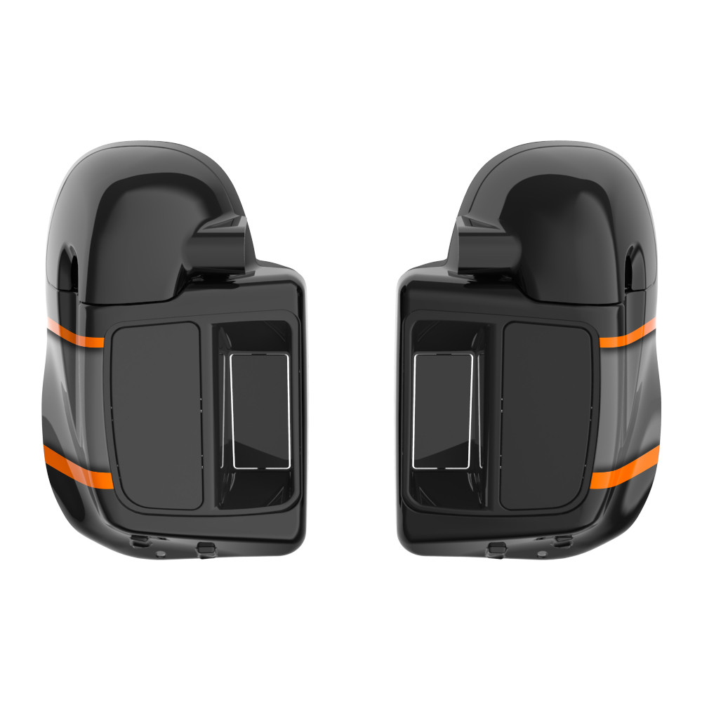 Custom Two Tone Rushmore Lower Vented Fairings for 2014-2023 Harley Touring
