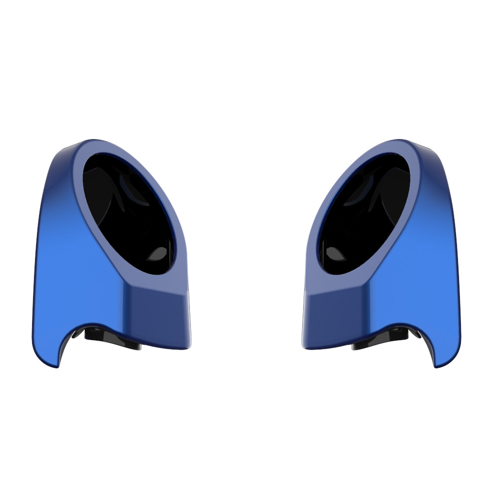 Color Matched 6.5 Inch Speaker Pods for Advanblack & Harley King Rear Tour Trunk Pack
