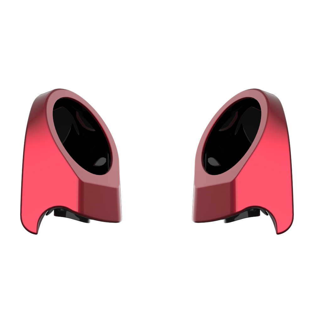 Color Matched 6.5 Inch Speaker Pods for Advanblack & Harley King Rear Tour Trunk Pack