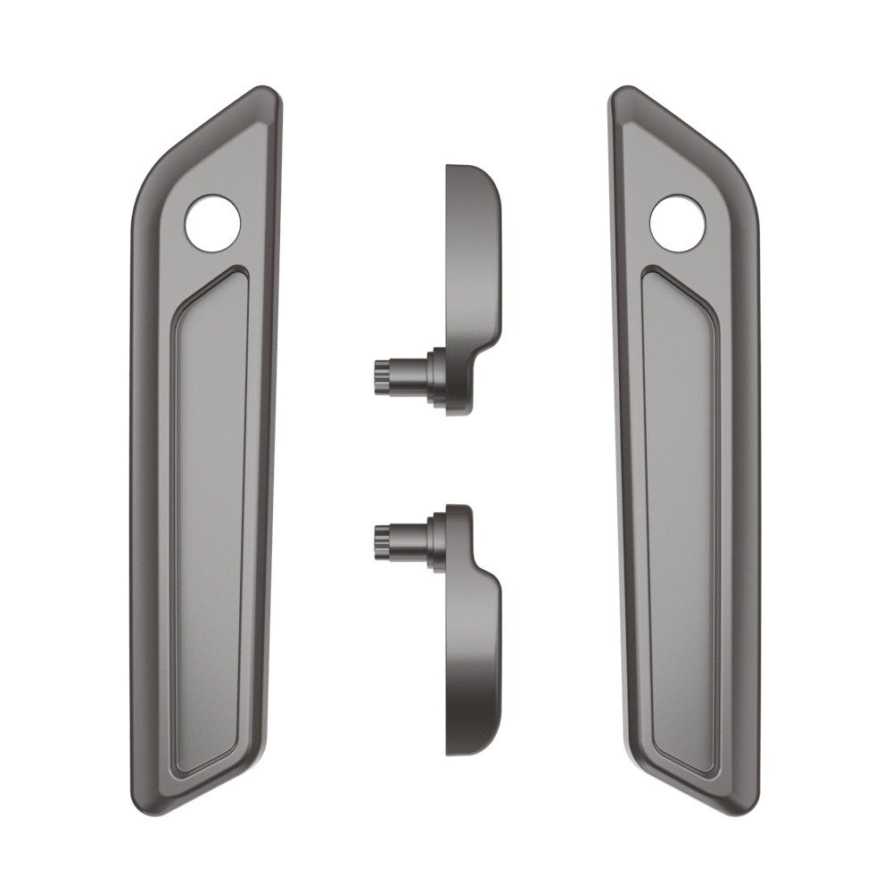 Color Matched Saddlebag Lid Lever & Latch Cover Set Kit For 2014-2023 Harley Touring