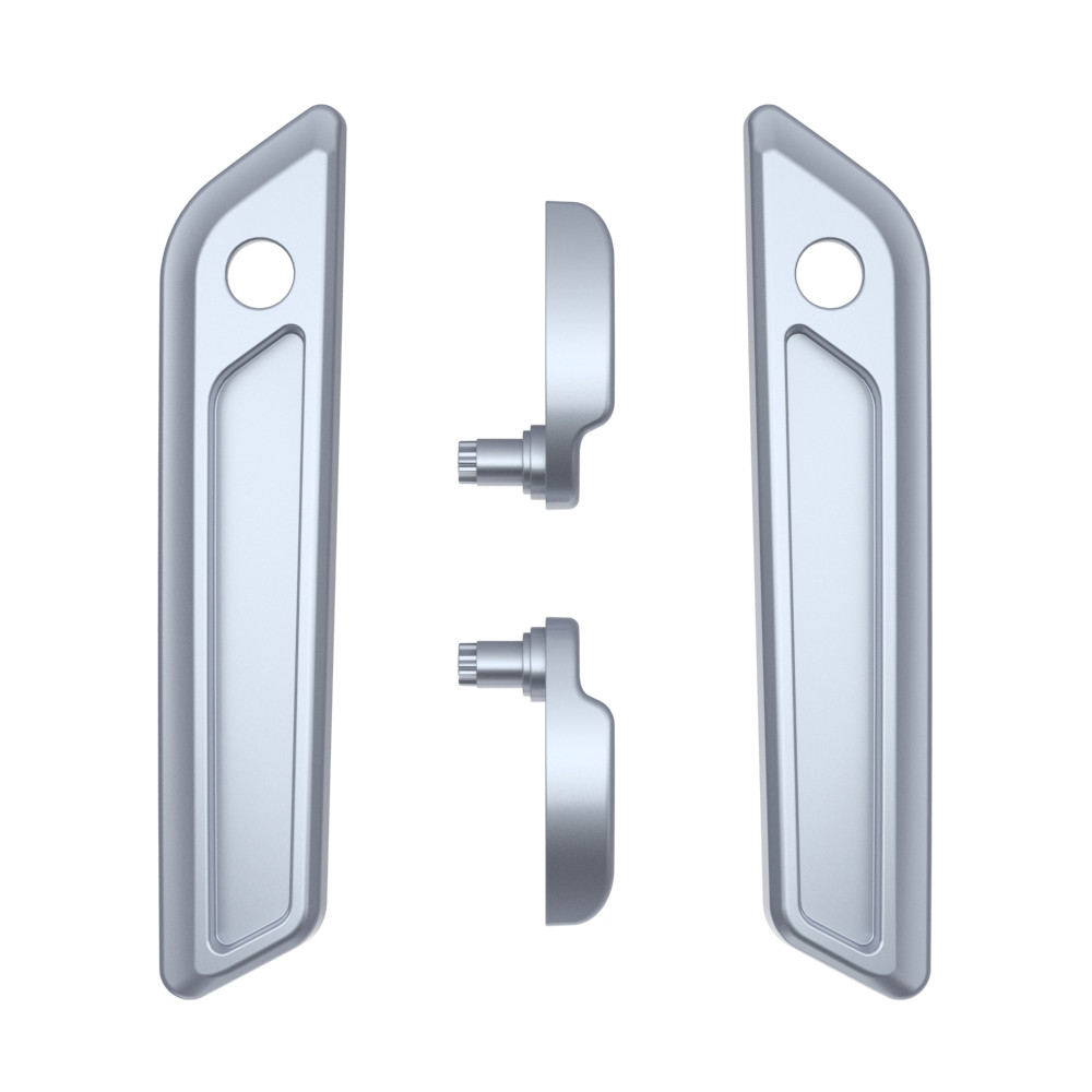 Color Matched Saddlebag Lid Lever & Latch Cover Set Kit For 2014-2023 Harley Touring