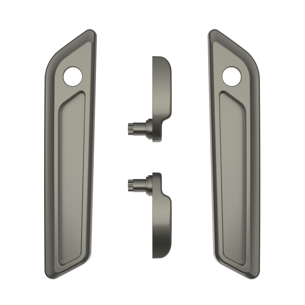 Color Matched Saddlebag Lid Lever & Latch Cover Set Kit For 2014-2023 Harley Touring
