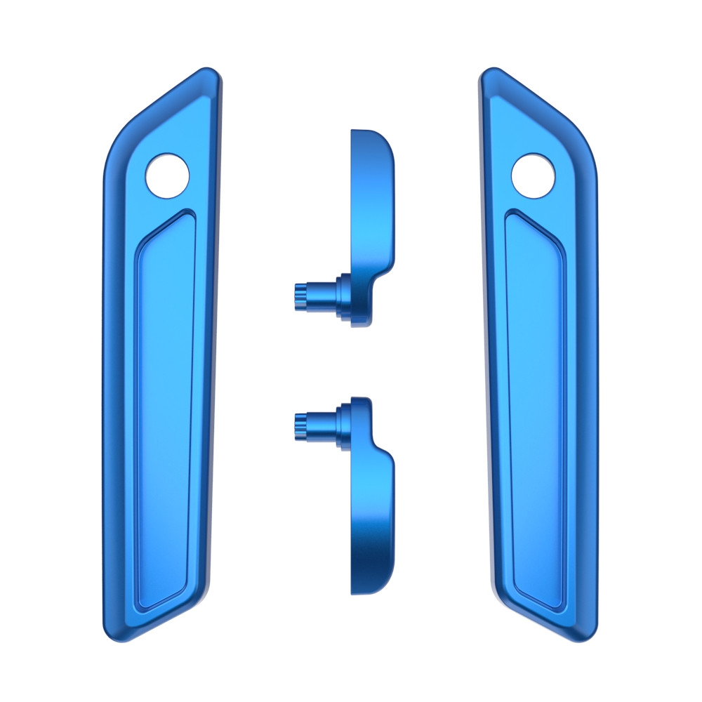 Color Matched Saddlebag Lid Lever & Latch Cover Set Kit For 2014-2023 Harley Touring