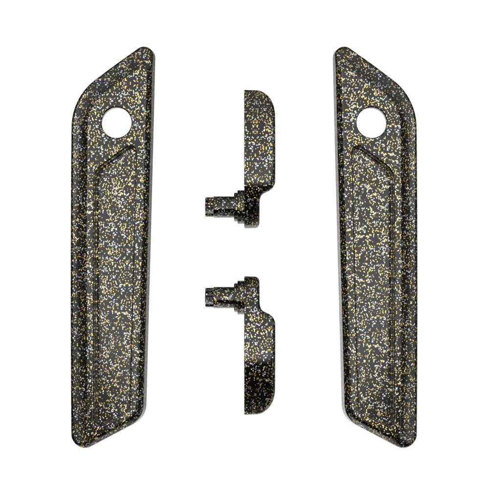 Color Matched Saddlebag Lid Lever & Latch Cover Set Kit For 2014-2023 Harley Touring