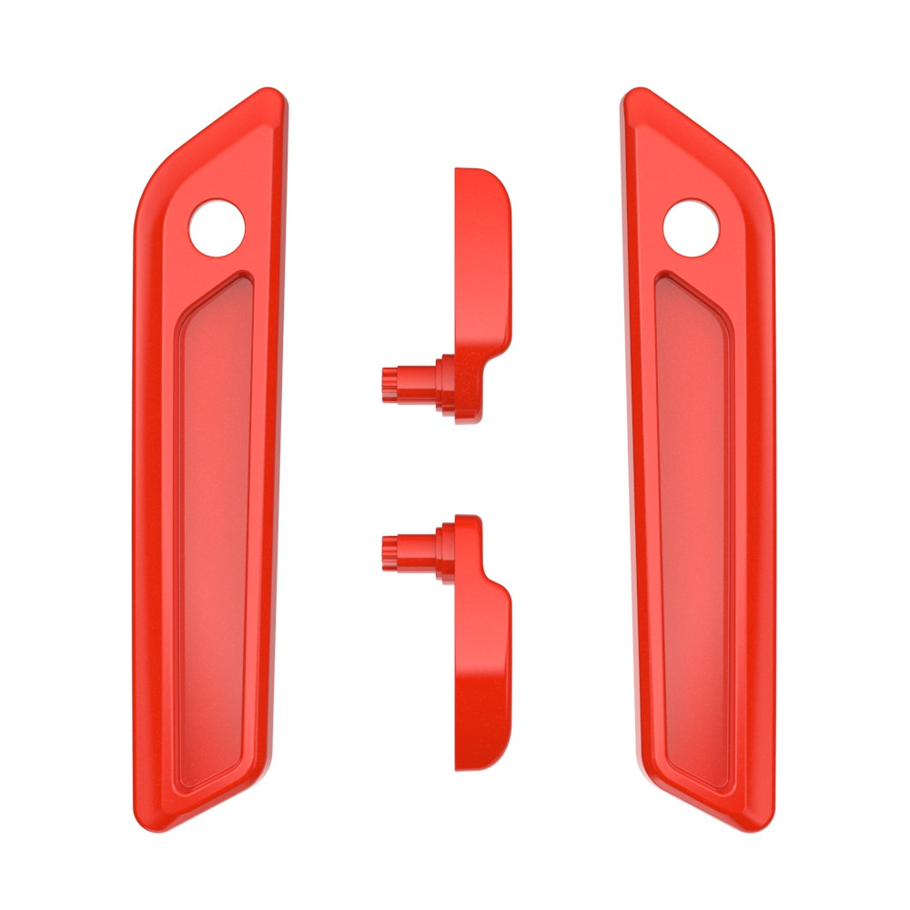 Color Matched Saddlebag Lid Lever & Latch Cover Set Kit For 2014-2023 Harley Touring