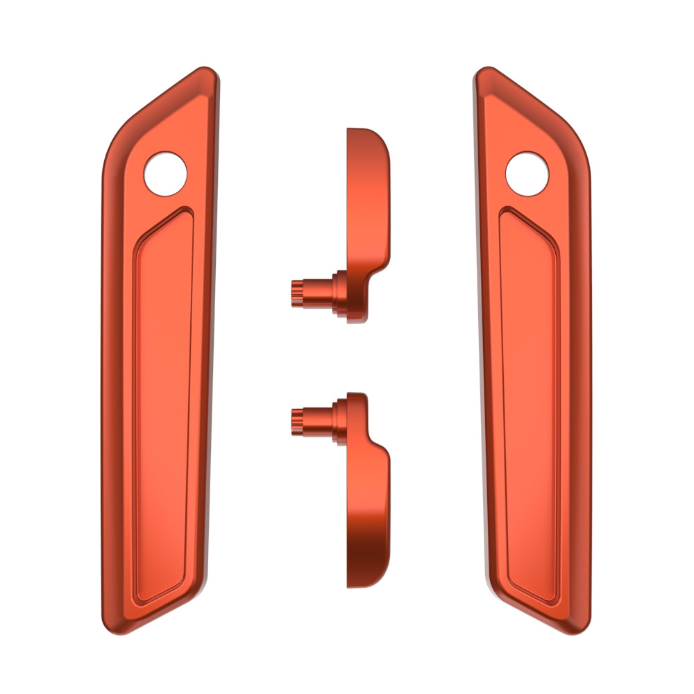 Color Matched Saddlebag Lid Lever & Latch Cover Set Kit For 2014-2023 Harley Touring