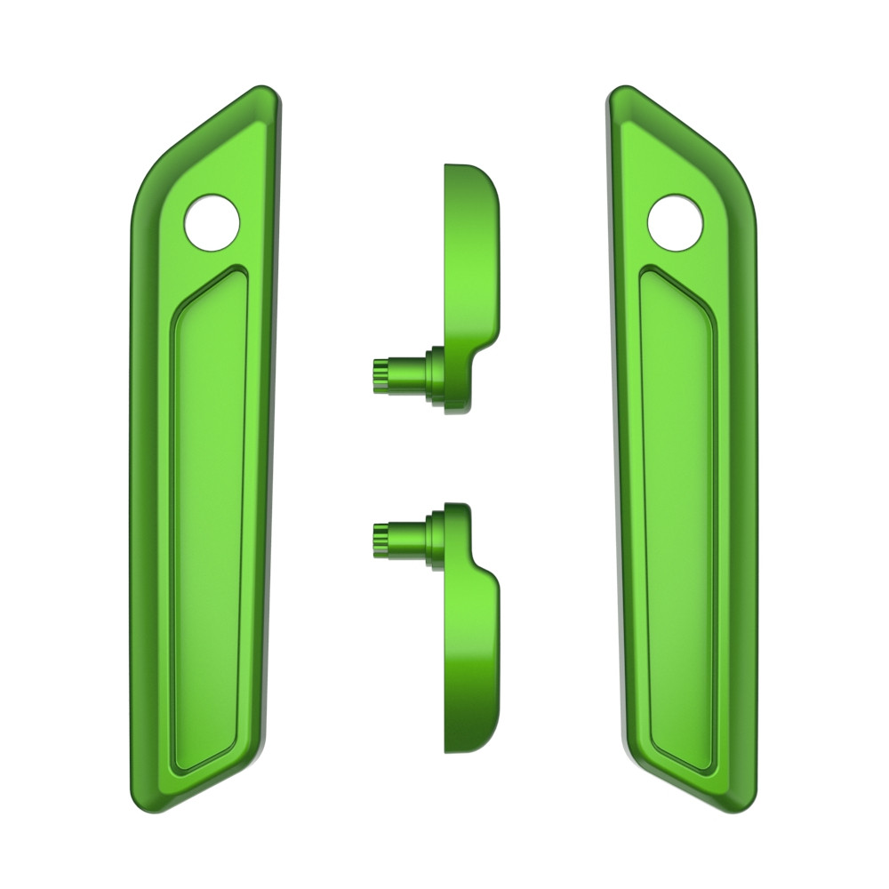 Color Matched Saddlebag Lid Lever & Latch Cover Set Kit For 2014-2023 Harley Touring