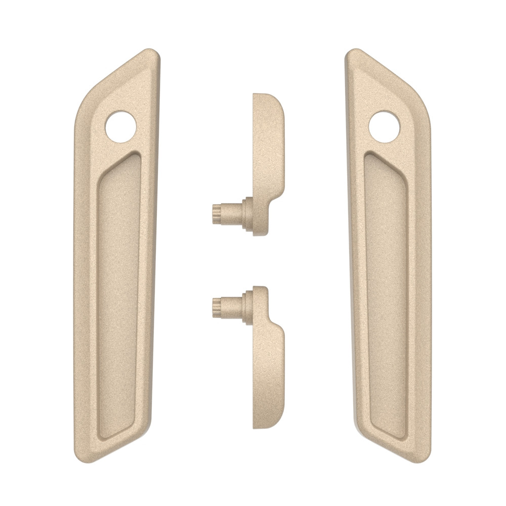 Color Matched Saddlebag Lid Lever & Latch Cover Set Kit For 2014-2023 Harley Touring