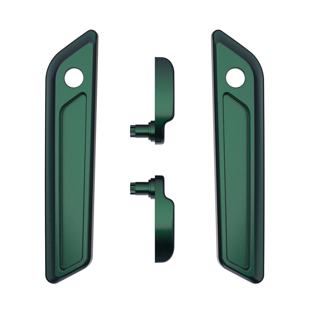 Color Matched Saddlebag Lid Lever & Latch Cover Set Kit For 2014-2023 Harley Touring