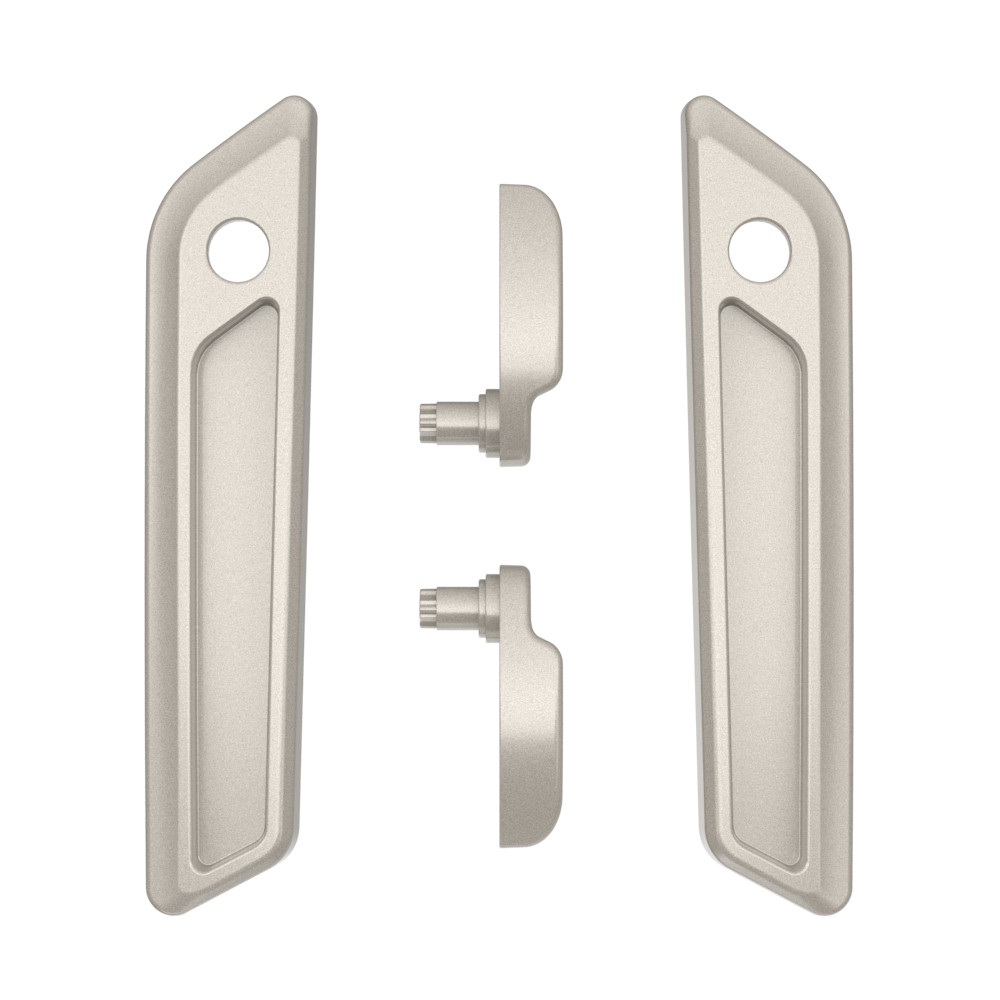 Color Matched Saddlebag Lid Lever & Latch Cover Set Kit For 2014-2023 Harley Touring