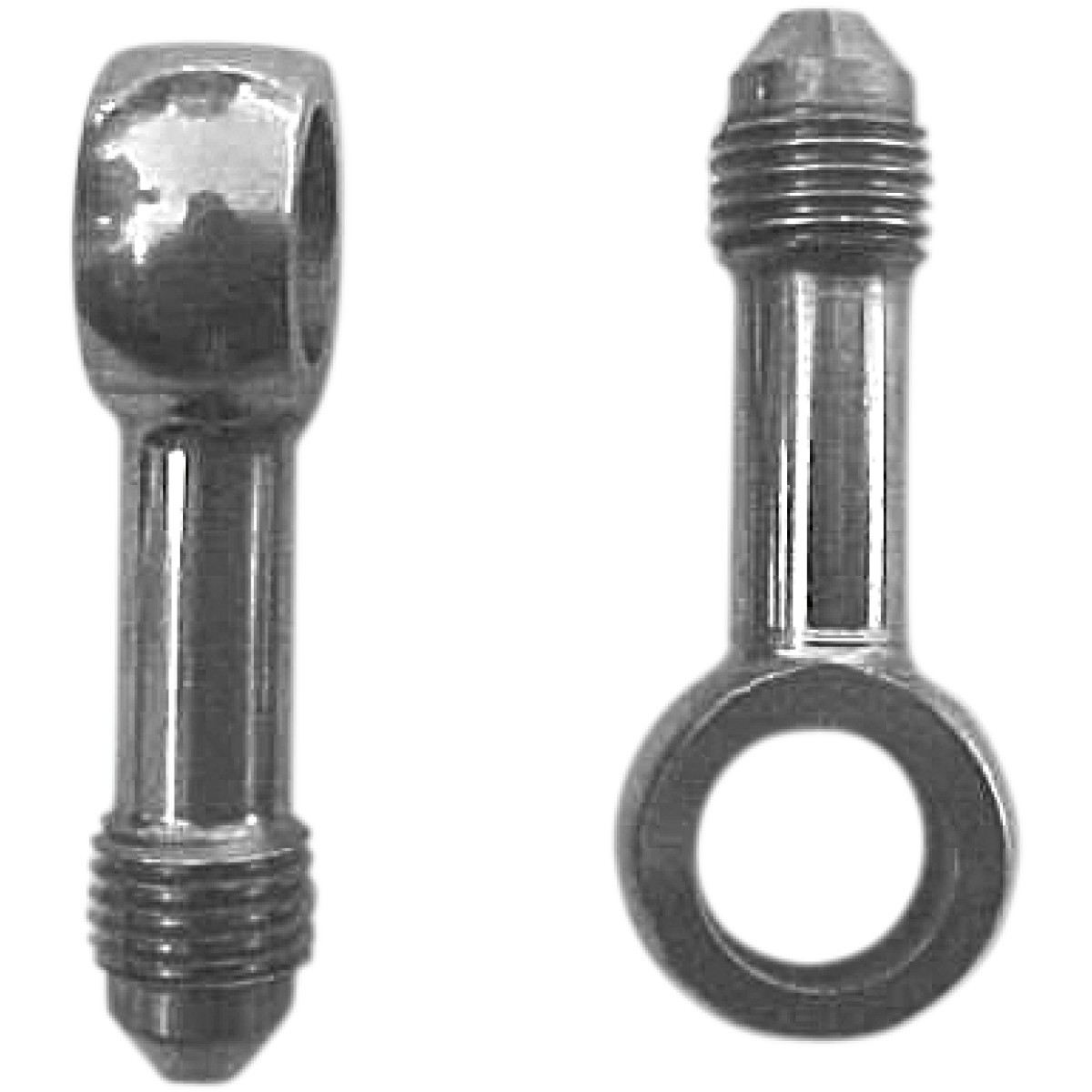 Goodridge #PB592-03C - Banjo - 3/8"/10mm - Straight - Stainless Steel