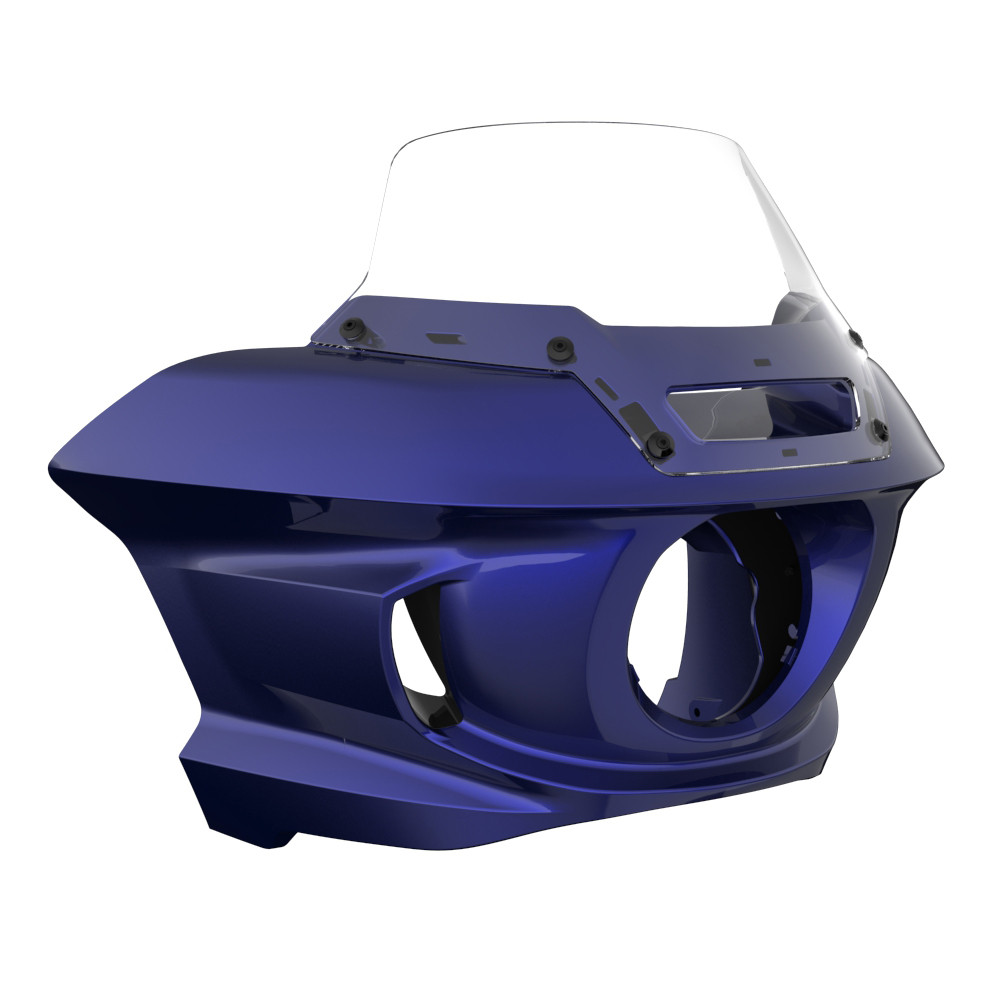 Advanblack Color-Matched ST Style Front fairings For Harley Road King, Low Rider/ S, Street Bob, Slim,Fat Bob & Dyna