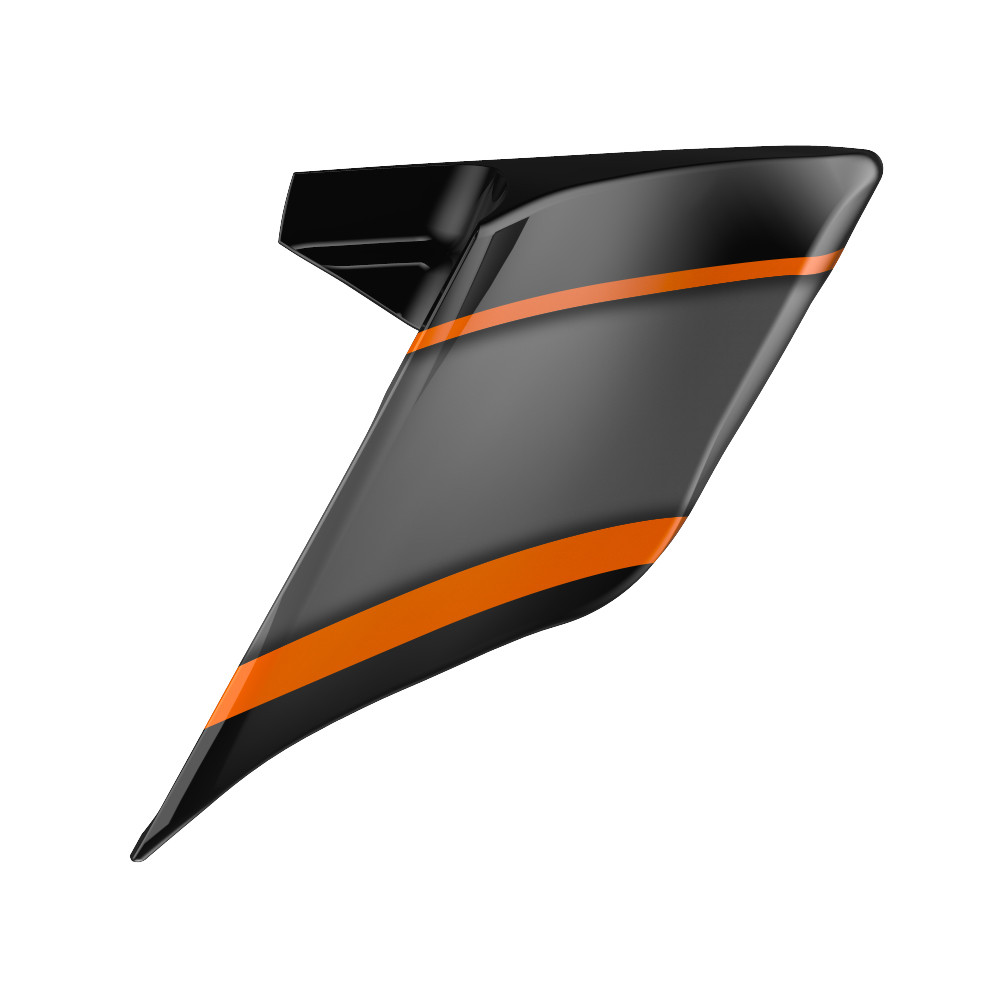 Advanblack APEX ABS Stretched Extended Side Cover Panel for 2014+ Harley Davidson Touring