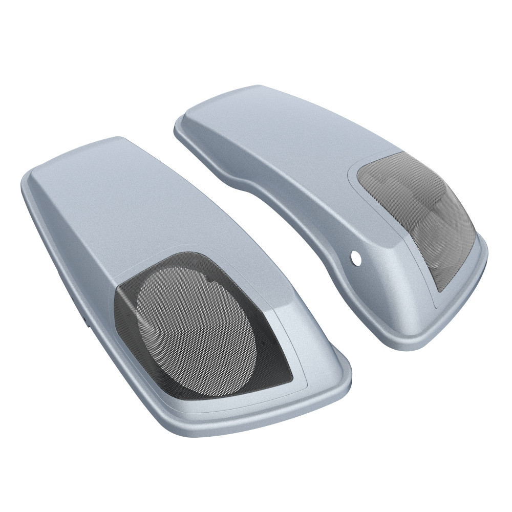 Color Matched 5x7 Inch Speaker Lids for '14-'23 Harley Touring