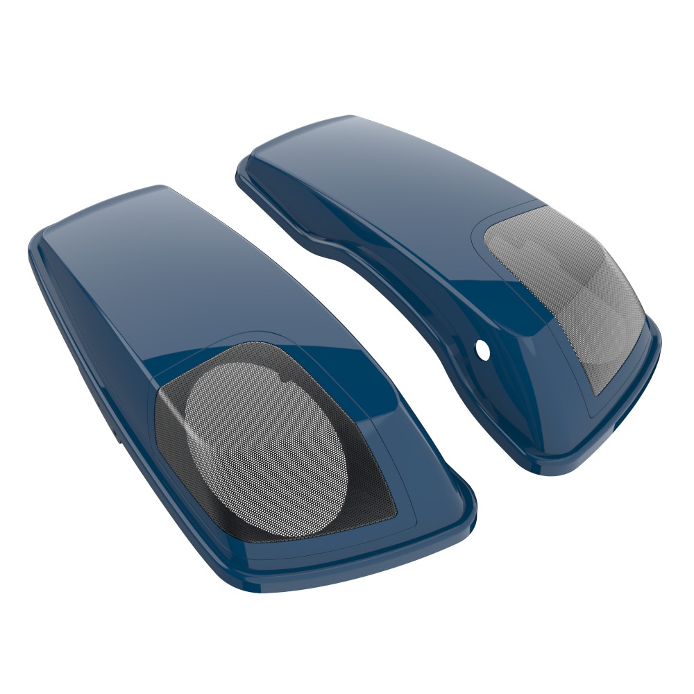Color Matched 5x7 Inch Speaker Lids for '14-'23 Harley Touring
