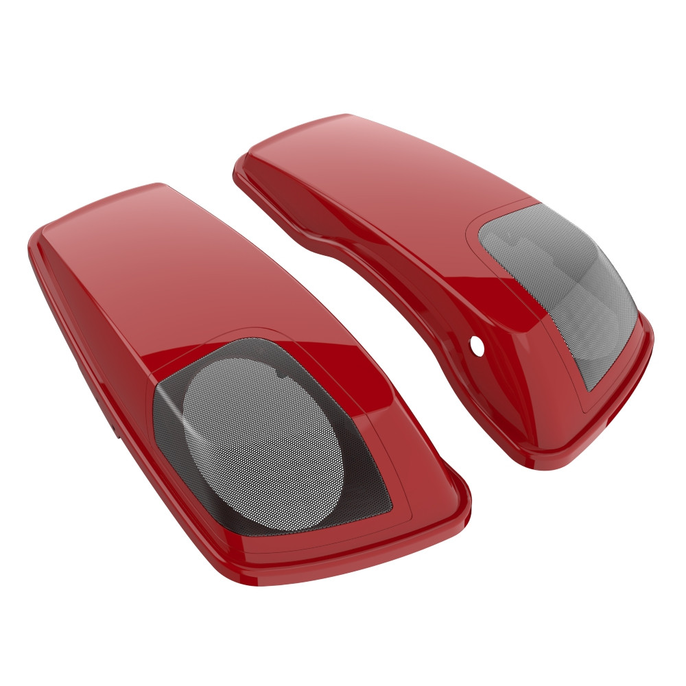 Color Matched 5x7 Inch Speaker Lids for '14-'23 Harley Touring