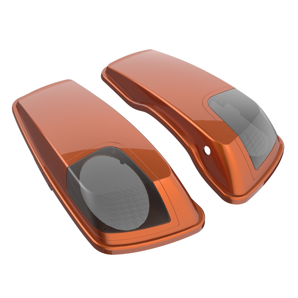 Color Matched 5x7 Inch Speaker Lids for '14-'23 Harley Touring