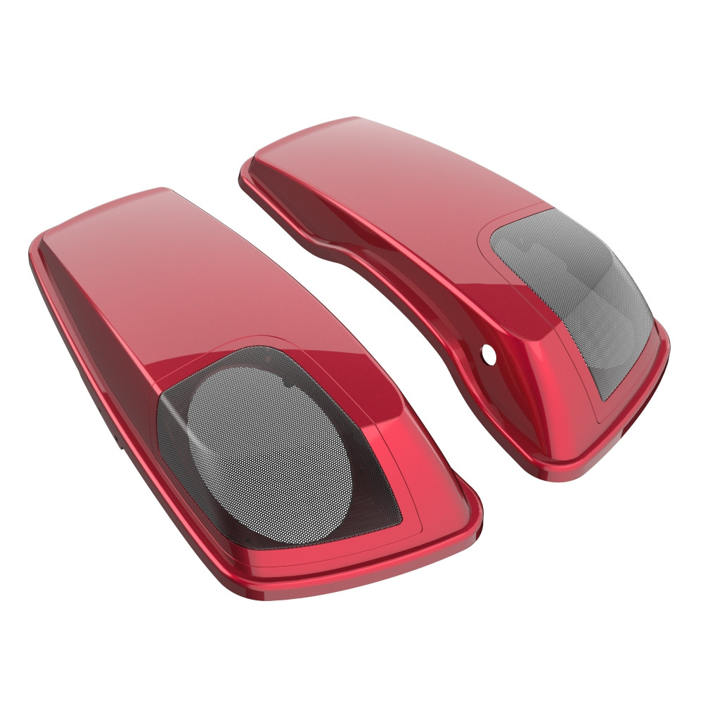 Color Matched 5x7 Inch Speaker Lids for '14-'23 Harley Touring