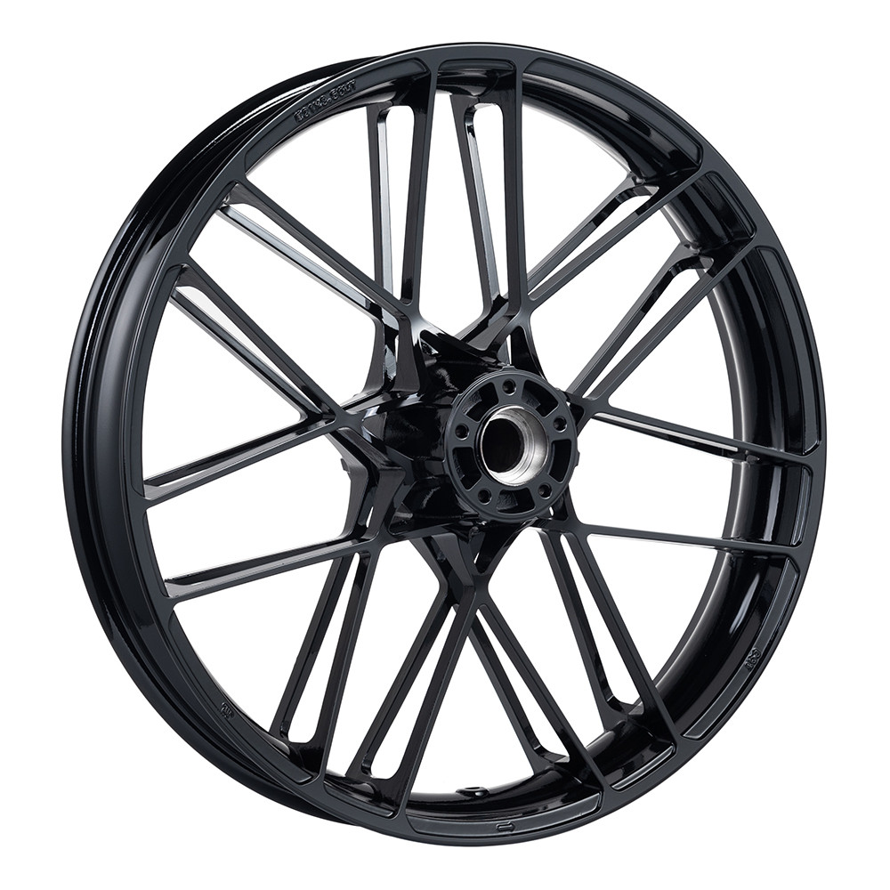 Advanblack Blazer 21 inch Color Front Wheels for '09Up Harley Tourings