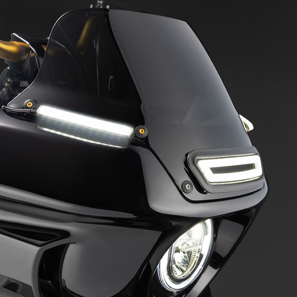 Aero Blades LED Sequential Turn Signals & Running Lights for ST fairing