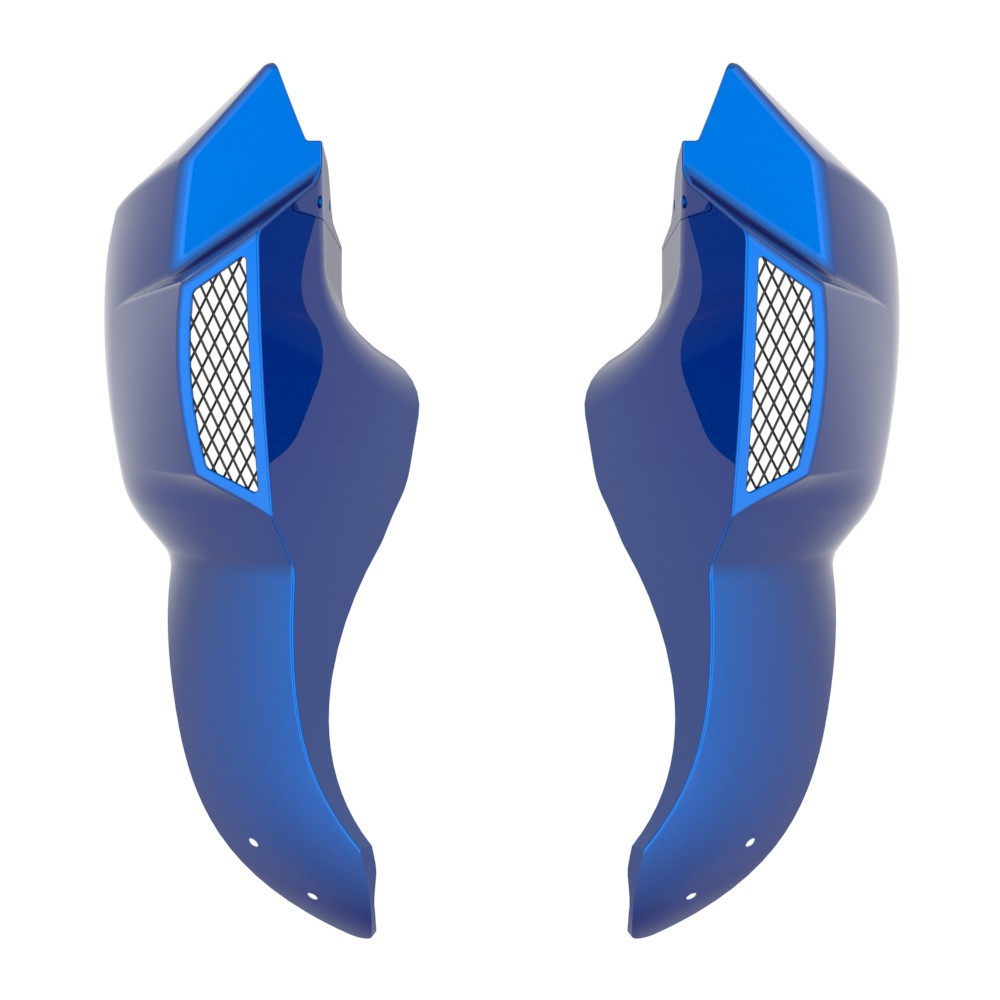COLOR-MATCHED Lower Leg Fairing For '12-'17 Dyna Low Rider, Street Bob & Harley '18-'26 Softail Low Rider S/ ST, Street Bob