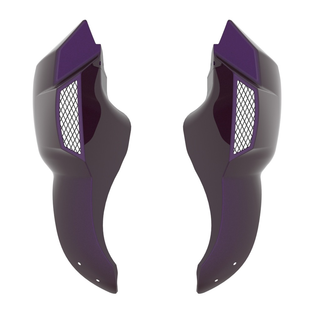 COLOR-MATCHED Lower Leg Fairing For '12-'17 Dyna Low Rider, Street Bob & Harley '18-'26 Softail Low Rider S/ ST, Street Bob