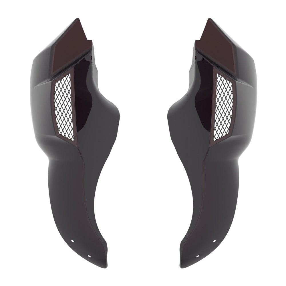 COLOR-MATCHED Lower Leg Fairing For '12-'17 Dyna Low Rider, Street Bob & Harley '18-'26 Softail Low Rider S/ ST, Street Bob