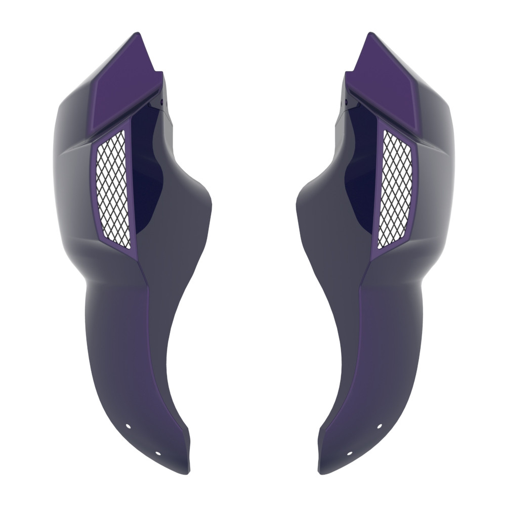 COLOR-MATCHED Lower Leg Fairing For '12-'17 Dyna Low Rider, Street Bob & Harley '18-'26 Softail Low Rider S/ ST, Street Bob