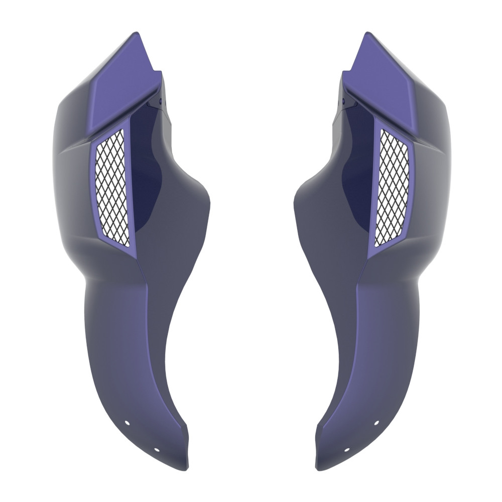 COLOR-MATCHED Lower Leg Fairing For '12-'17 Dyna Low Rider, Street Bob & Harley '18-'26 Softail Low Rider S/ ST, Street Bob