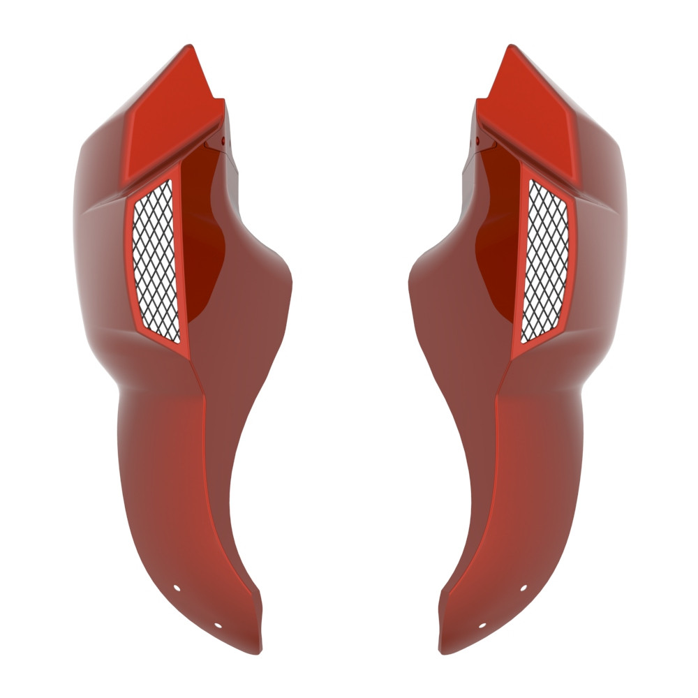 COLOR-MATCHED Lower Leg Fairing For '12-'17 Dyna Low Rider, Street Bob & Harley '18-'26 Softail Low Rider S/ ST, Street Bob