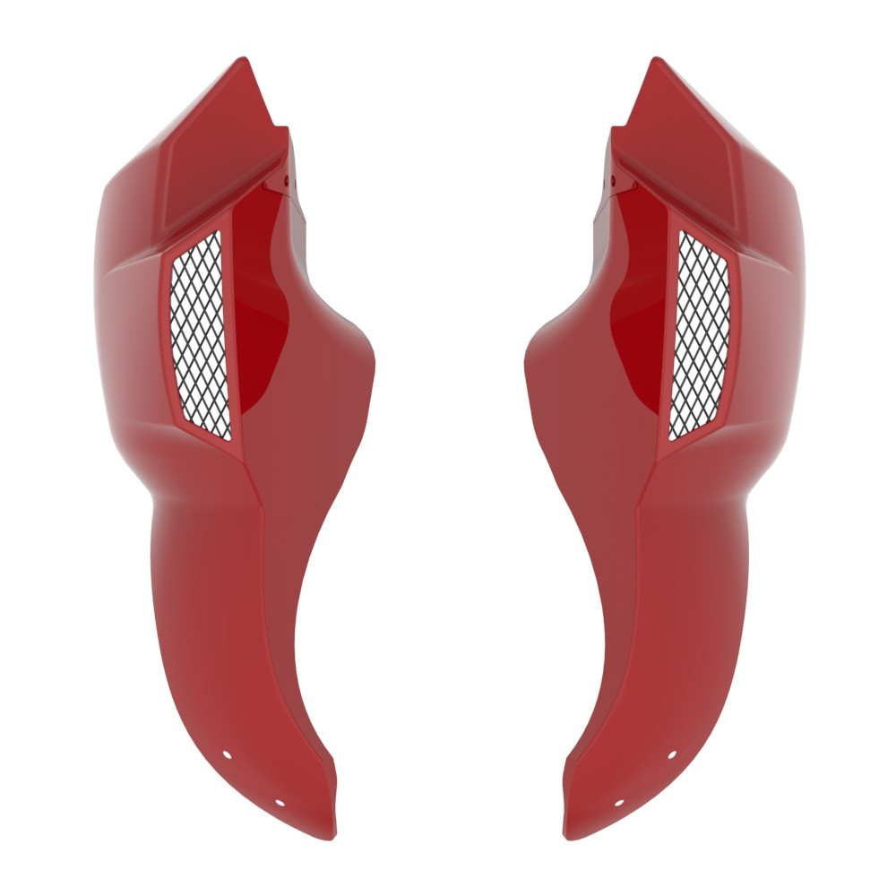 COLOR-MATCHED Lower Leg Fairing For '12-'17 Dyna Low Rider, Street Bob & Harley '18-'26 Softail Low Rider S/ ST, Street Bob