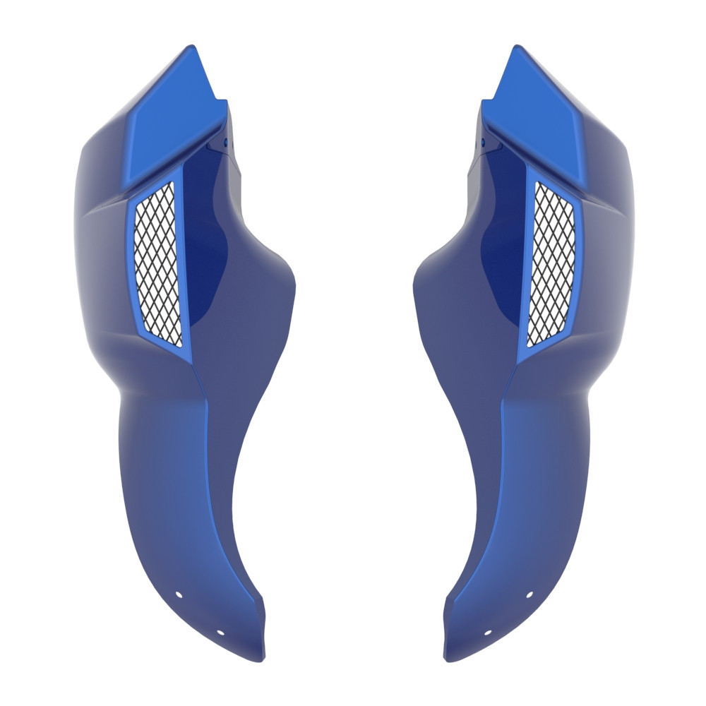 COLOR-MATCHED Lower Leg Fairing For '12-'17 Dyna Low Rider, Street Bob & Harley '18-'26 Softail Low Rider S/ ST, Street Bob