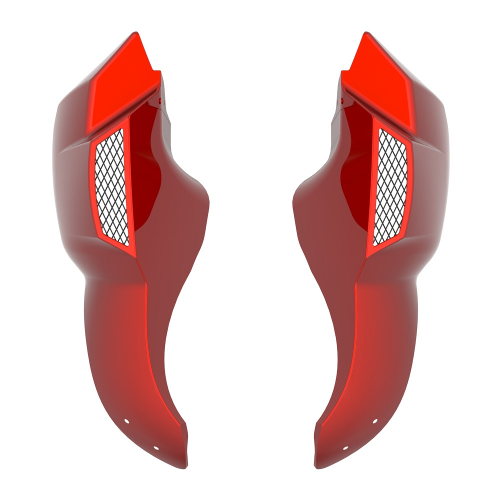 COLOR-MATCHED Lower Leg Fairing For '12-'17 Dyna Low Rider, Street Bob & Harley '18-'26 Softail Low Rider S/ ST, Street Bob