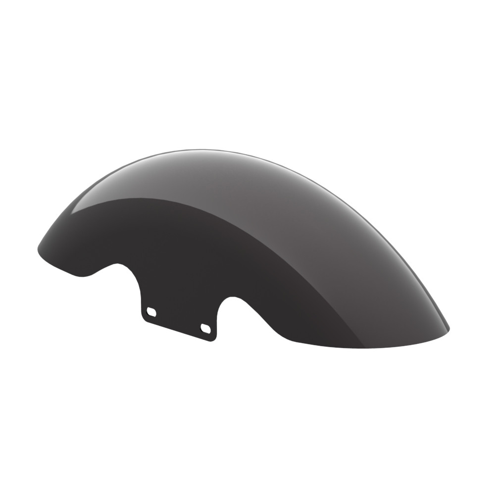 Color Matched Holeshot Performance 19inch short front fender for '09Up harley touring