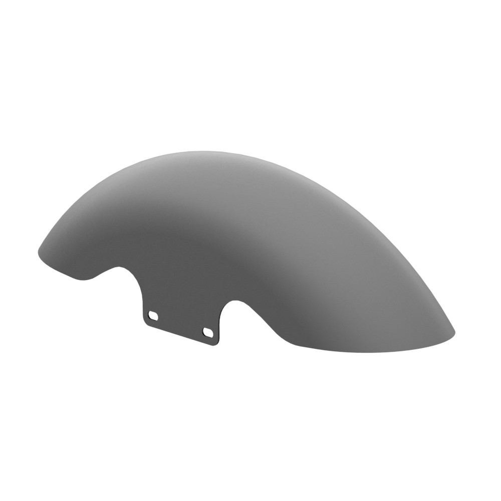 Color Matched Holeshot Performance 19inch short front fender for '09Up harley touring