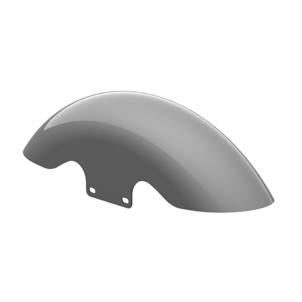 Color Matched Holeshot Performance 19inch short front fender for '09Up harley touring