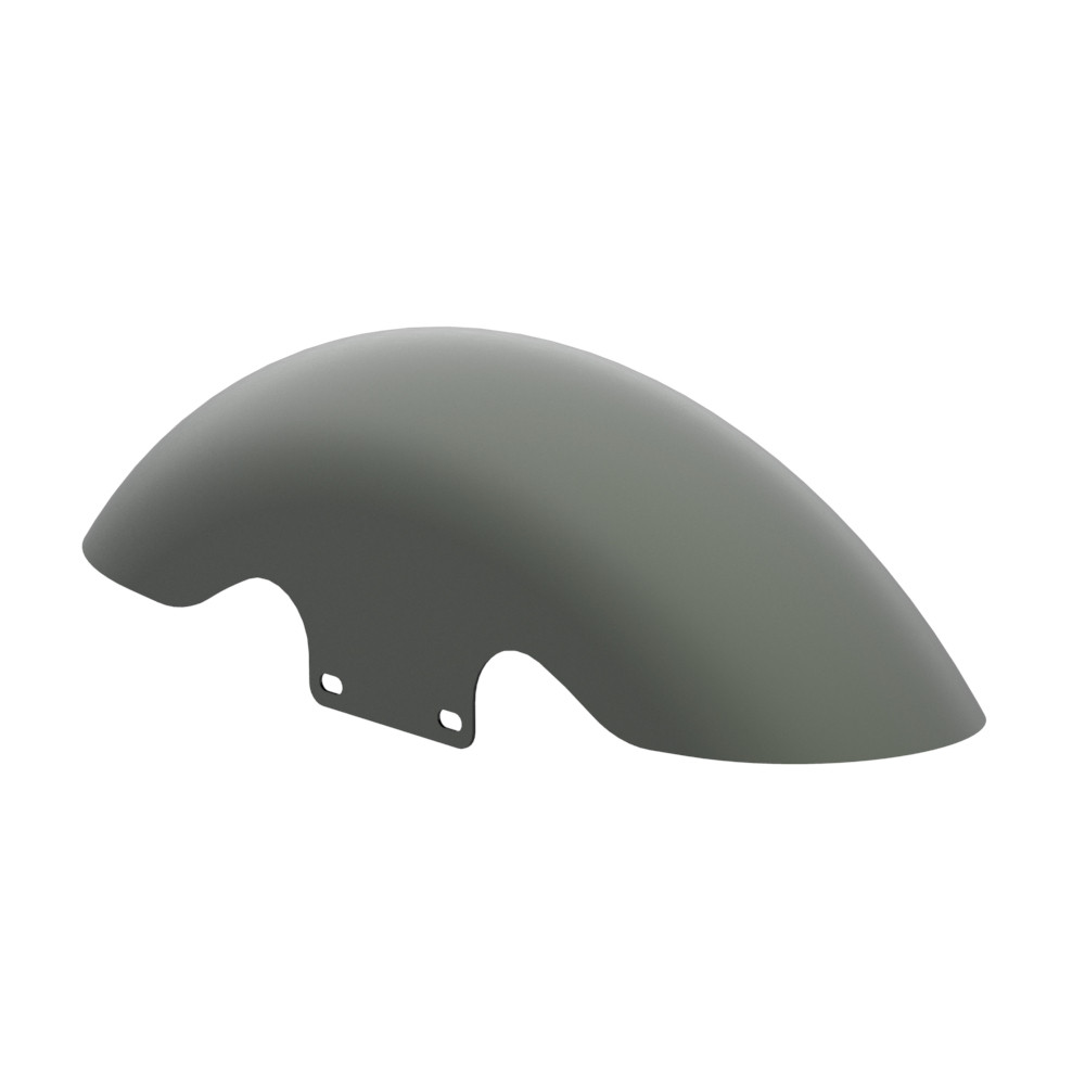 Color Matched Holeshot Performance 19inch short front fender for '09Up harley touring