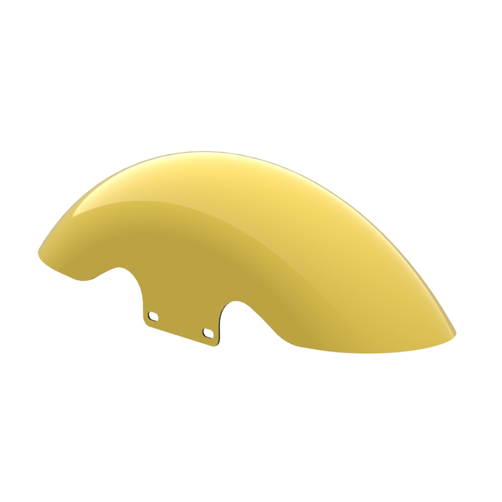 Color Matched Holeshot Performance 19inch short front fender for '09Up harley touring