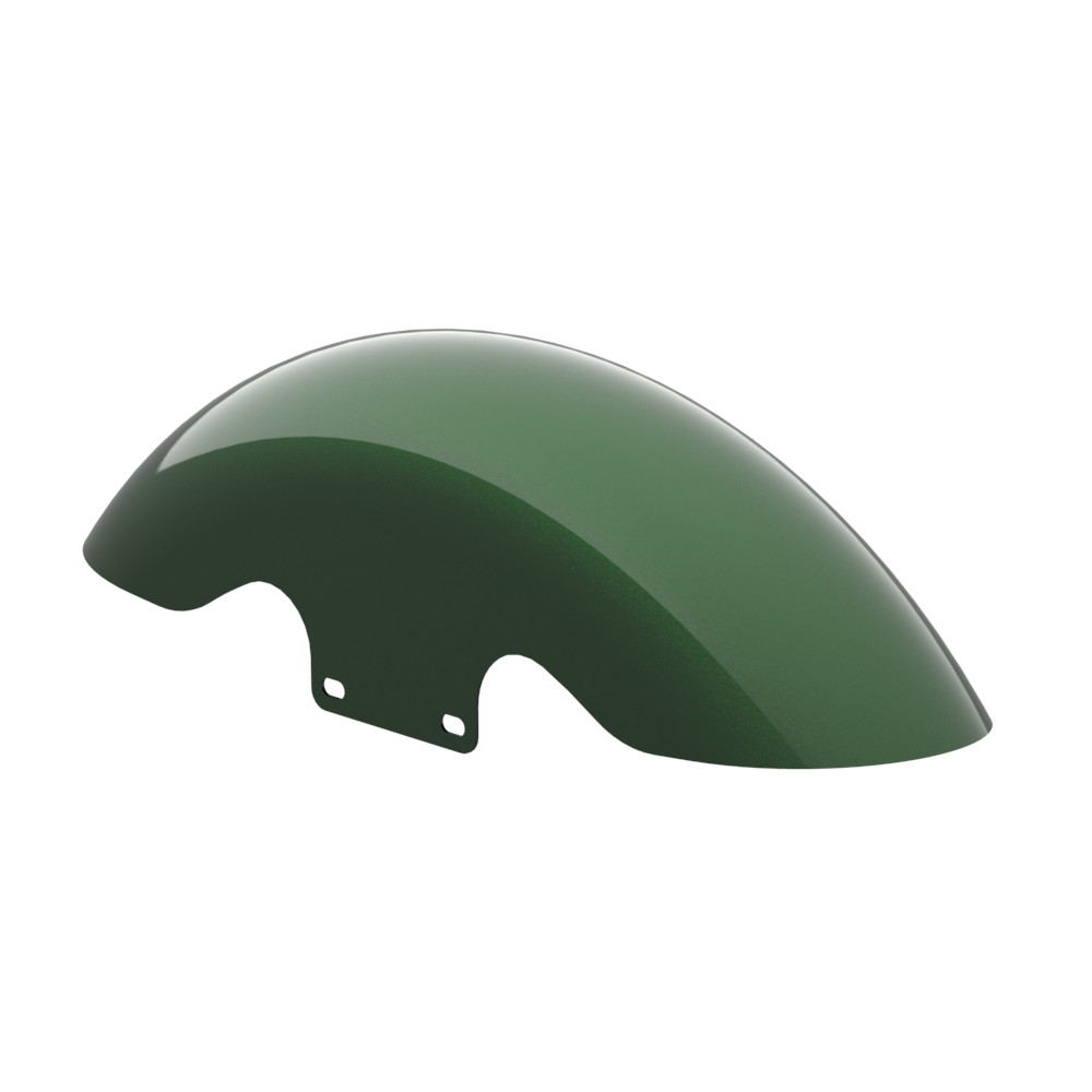 Color Matched Holeshot Performance 19inch short front fender for '09Up harley touring