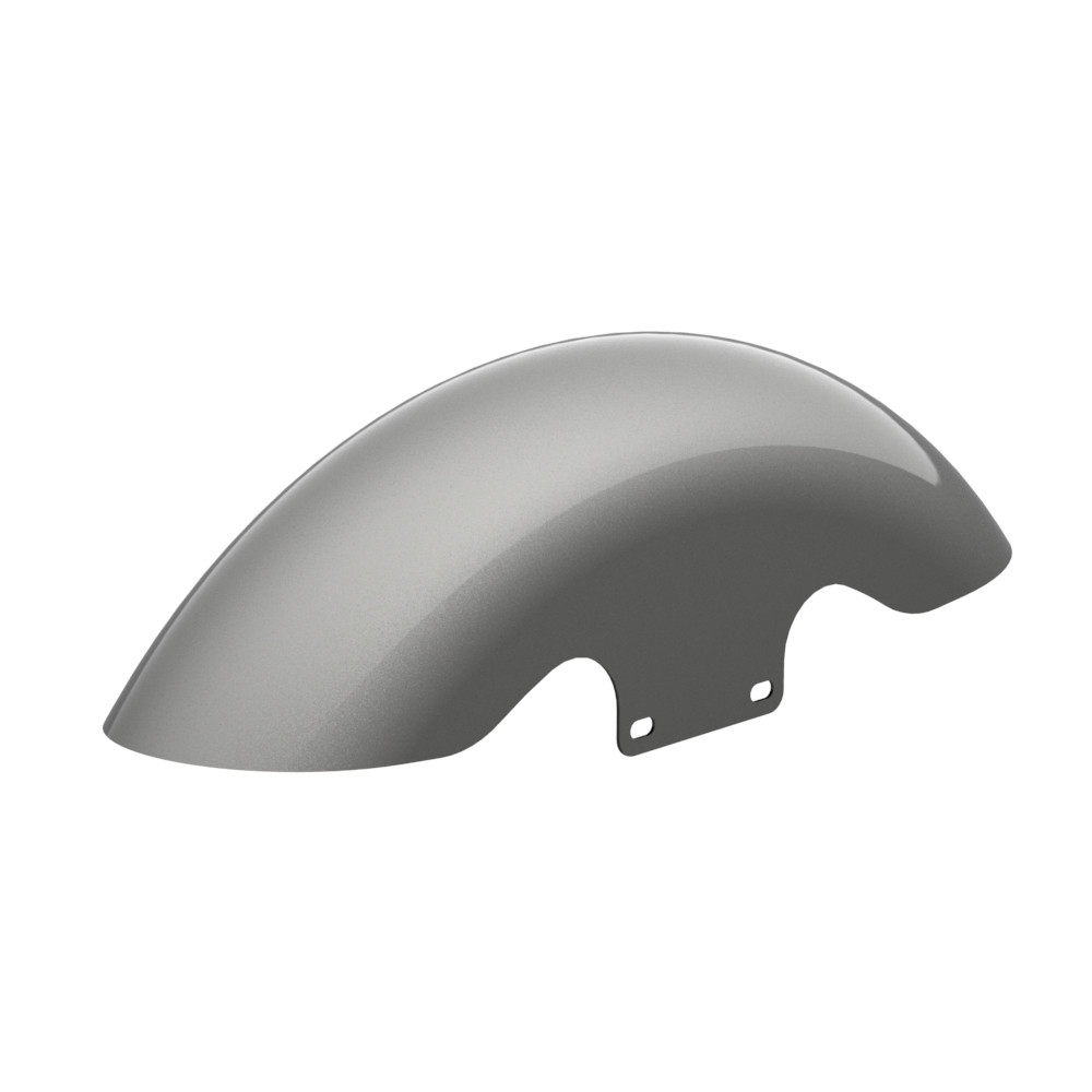 Color Matched Holeshot Performance 19inch short front fender for '09Up harley touring