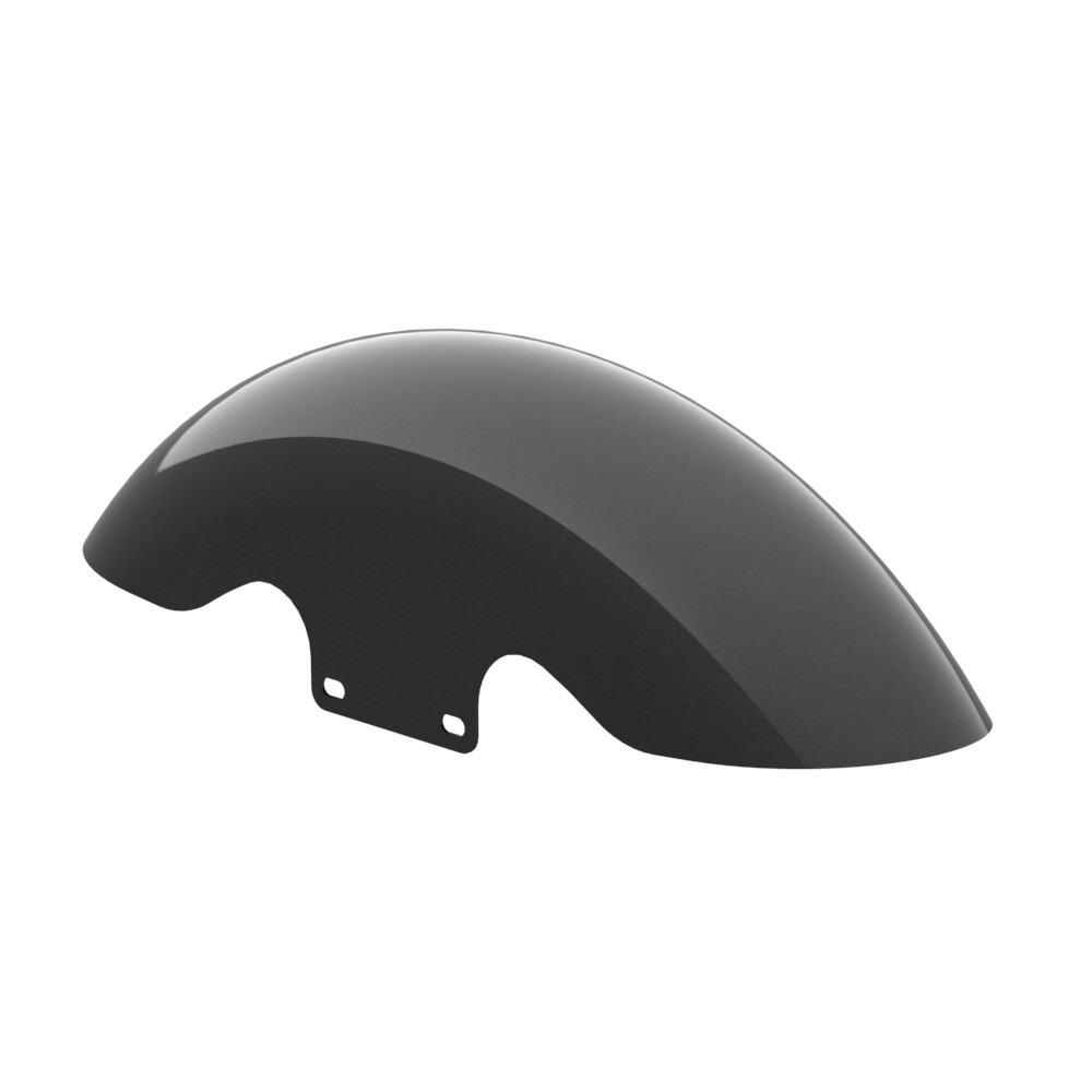 Color Matched Holeshot Performance 19inch short front fender for '09Up harley touring
