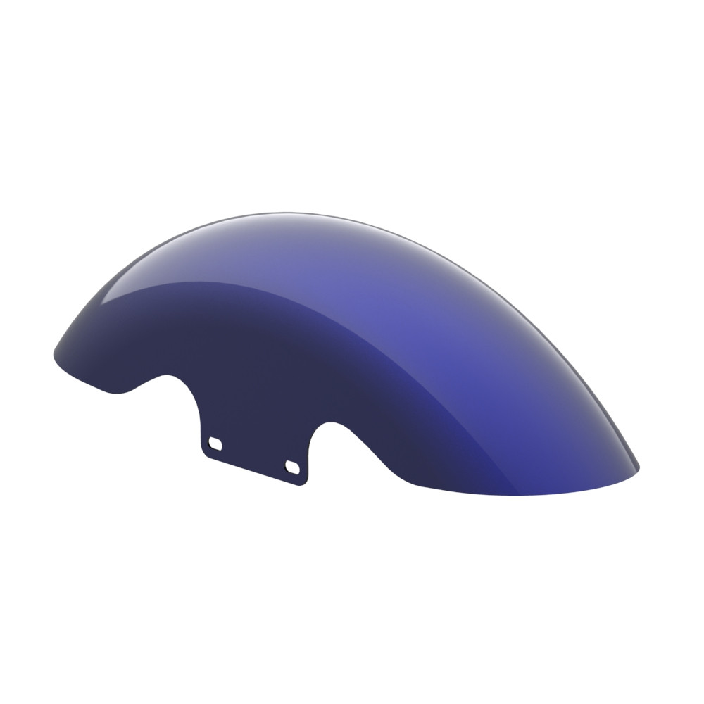 Color Matched Holeshot Performance 19inch short front fender for '09Up harley touring